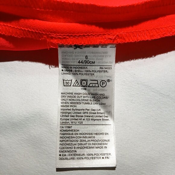 Banana Republic SL Cross Back Hot Pink BR Foo Jumpsuit Size 6 - Picture 9 of 10